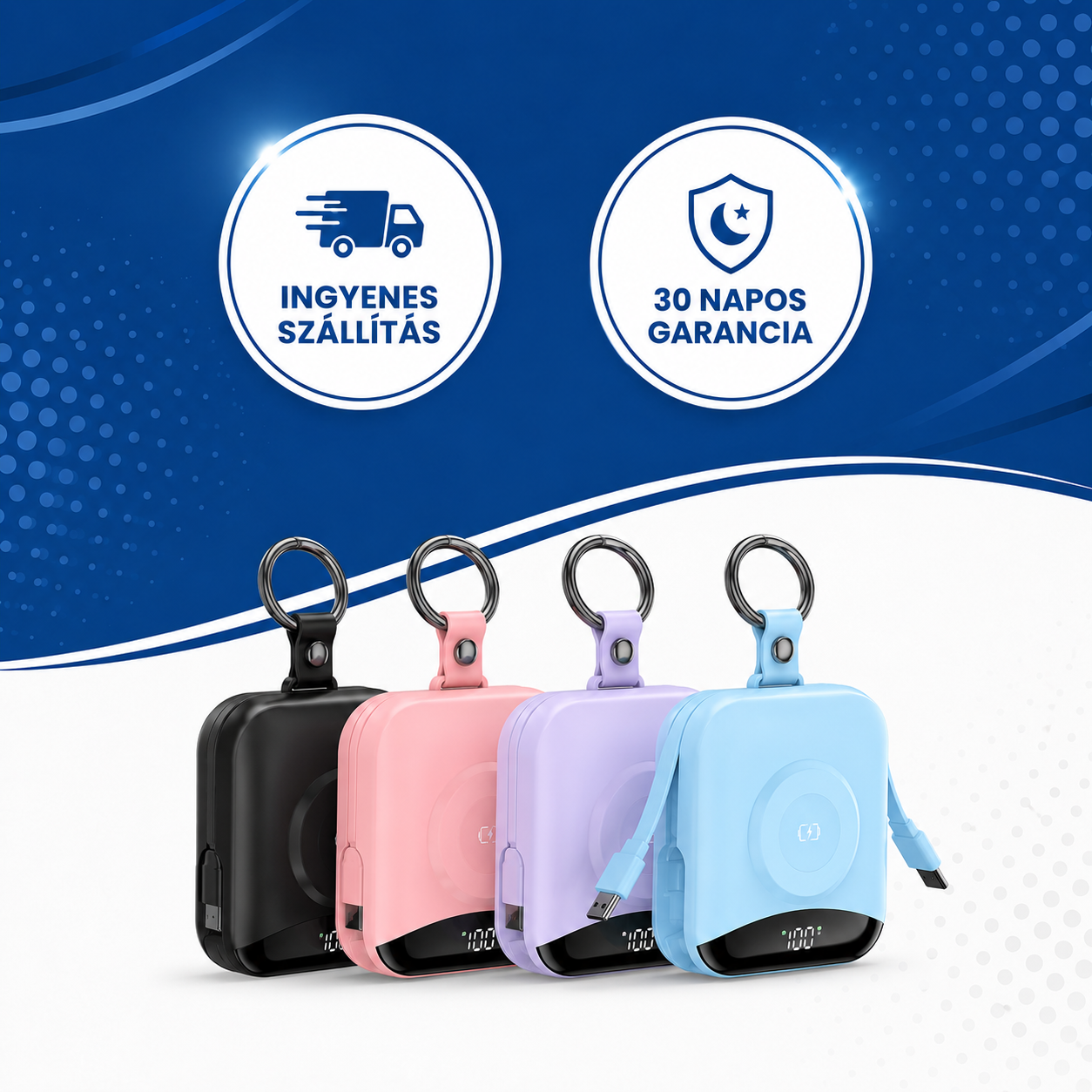 Cobiru™ PowerBank 4-az-1-ben