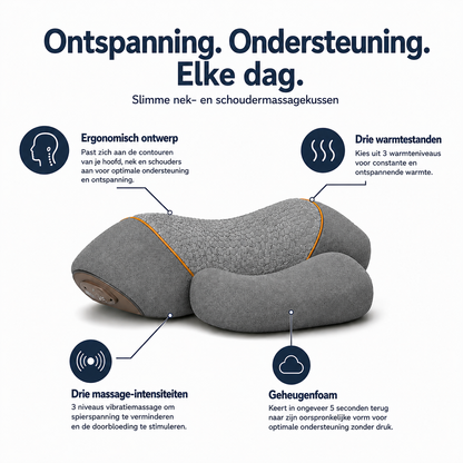 3-in-1 Nekmassagekussen | COBIRU™