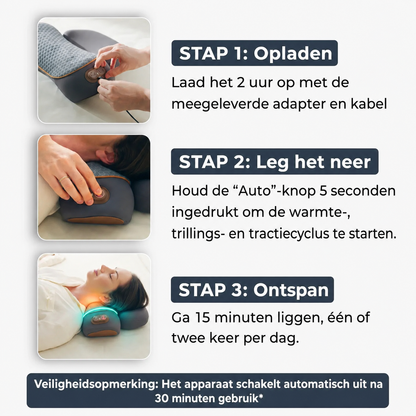 3-in-1 Nekmassagekussen | COBIRU™