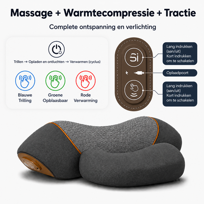 3-in-1 Nekmassagekussen | COBIRU™